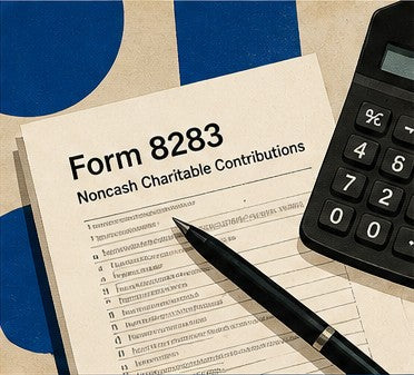 How to Donate Art to Charity and Claim an IRS Deduction (Form 8283 Explained)